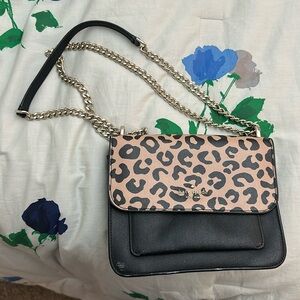 Kate Spade Cheetah Print shoulder/cross body bag.
